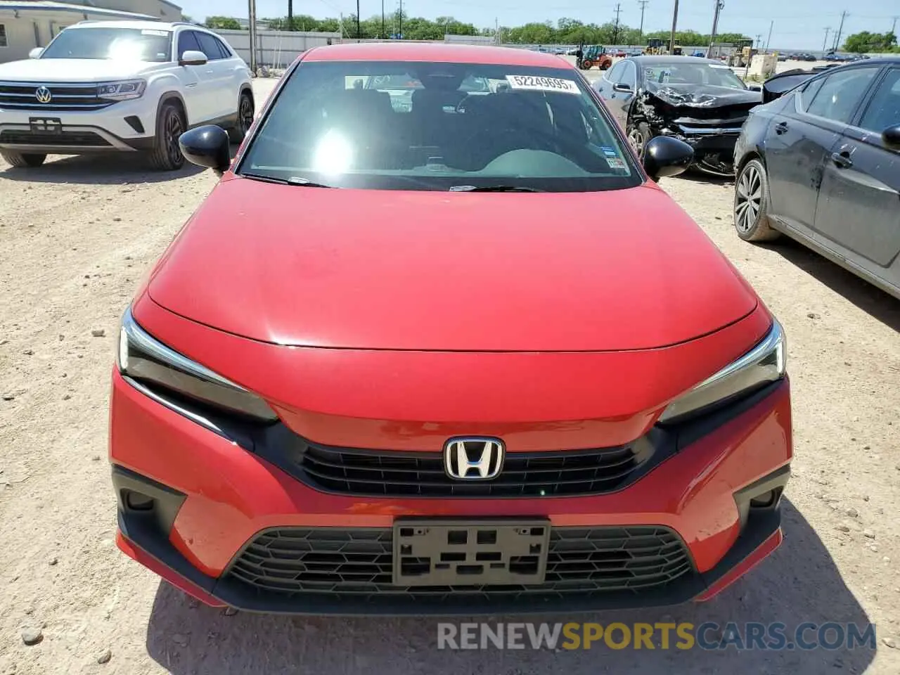 5 Photograph of a damaged car 2HGFE2F51RH521958 HONDA CIVIC 2024