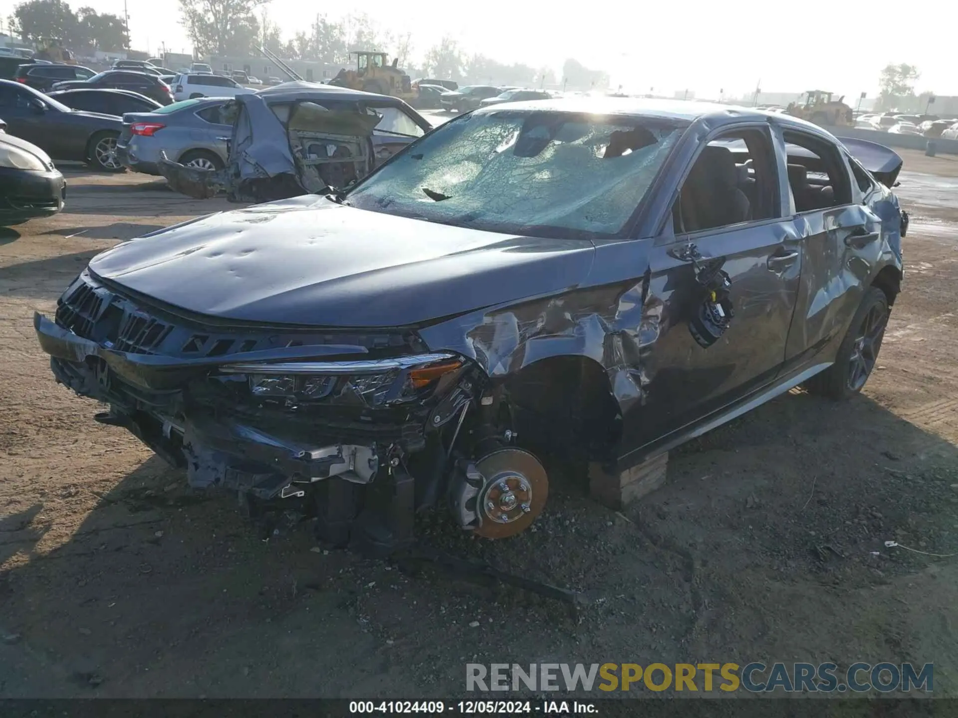 2 Фотография поврежденного автомобиля 2HGFE2F51RH527517 HONDA CIVIC 2024