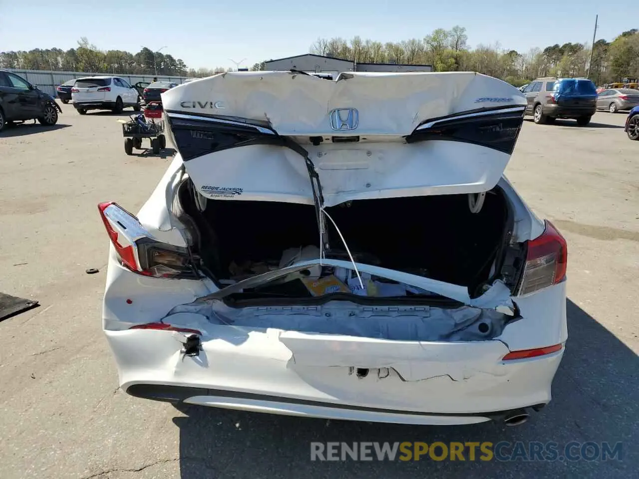 6 Photograph of a damaged car 2HGFE2F51RH536296 HONDA CIVIC 2024