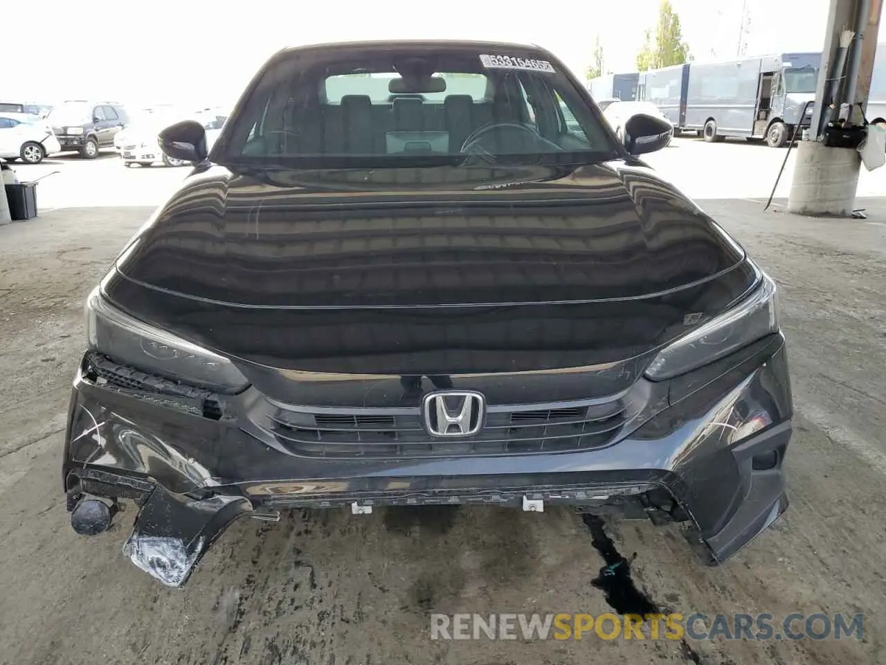 5 Photograph of a damaged car 2HGFE2F51RH548092 HONDA CIVIC 2024