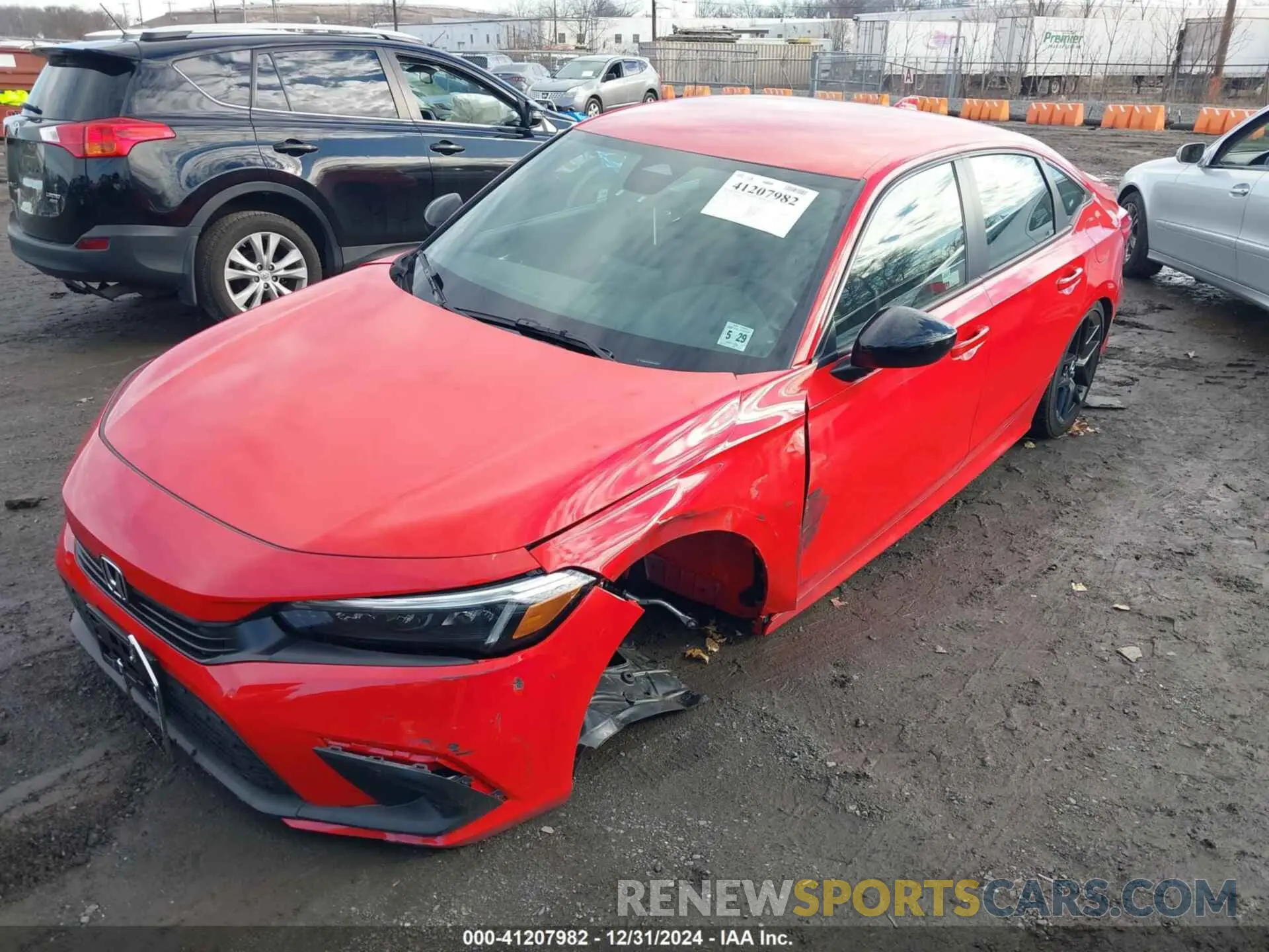 2 Фотография поврежденного автомобиля 2HGFE2F51RH579360 HONDA CIVIC 2024