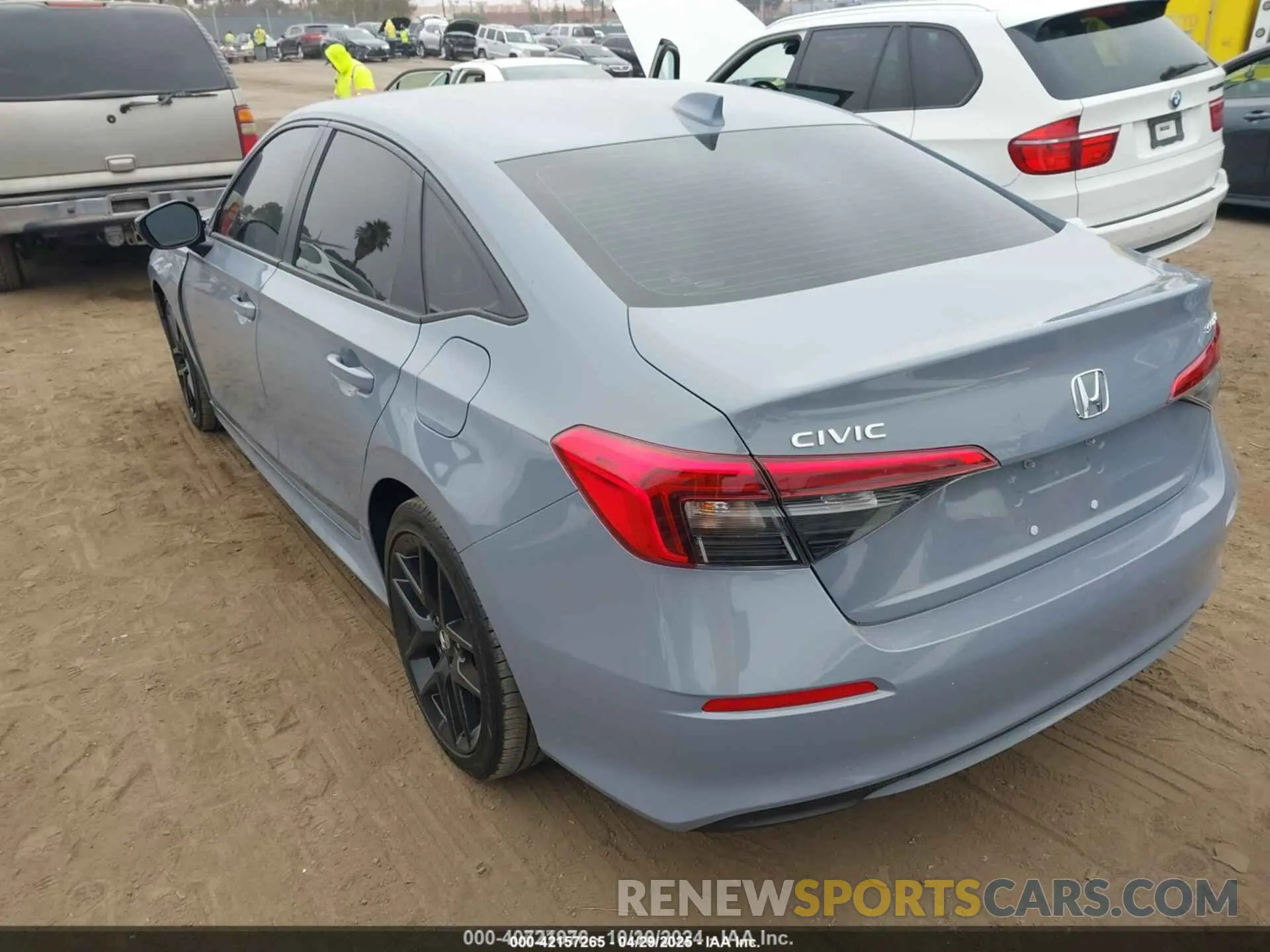 3 Фотография поврежденного автомобиля 2HGFE2F51RH586826 HONDA CIVIC 2024