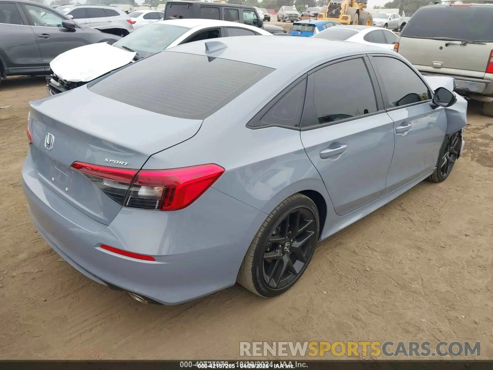 4 Фотография поврежденного автомобиля 2HGFE2F51RH586826 HONDA CIVIC 2024