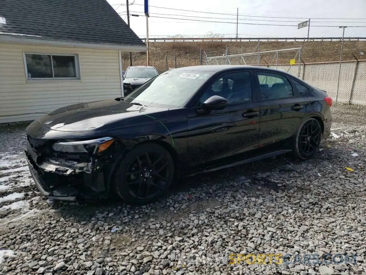 1 Photograph of a damaged car 2HGFE2F52RH515957 HONDA CIVIC 2024