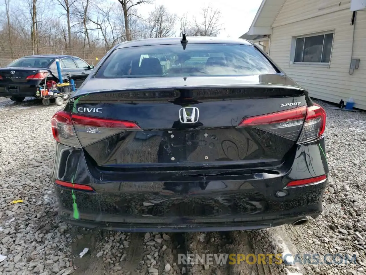 6 Photograph of a damaged car 2HGFE2F52RH515957 HONDA CIVIC 2024