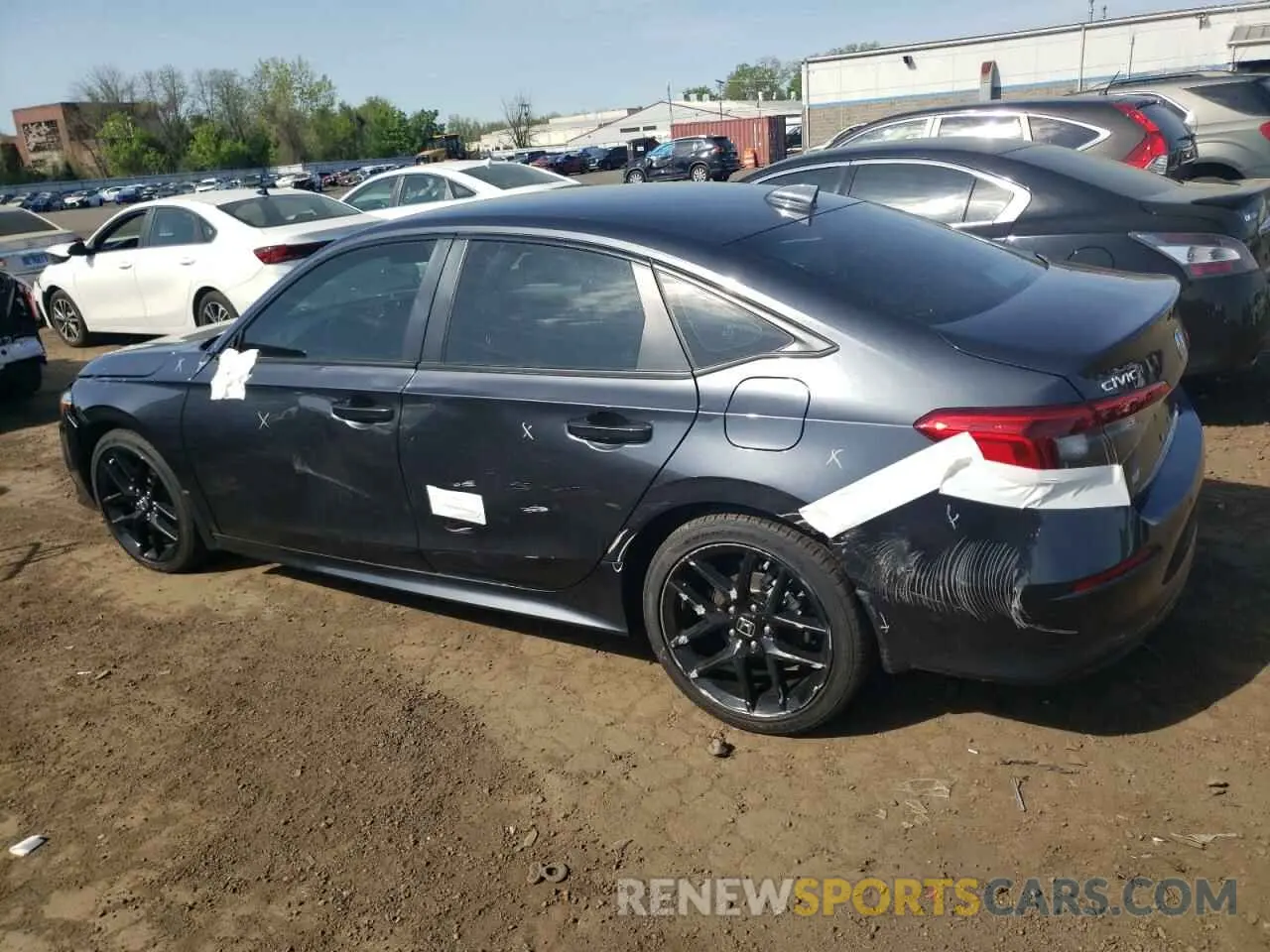 2 Photograph of a damaged car 2HGFE2F52RH523282 HONDA CIVIC 2024
