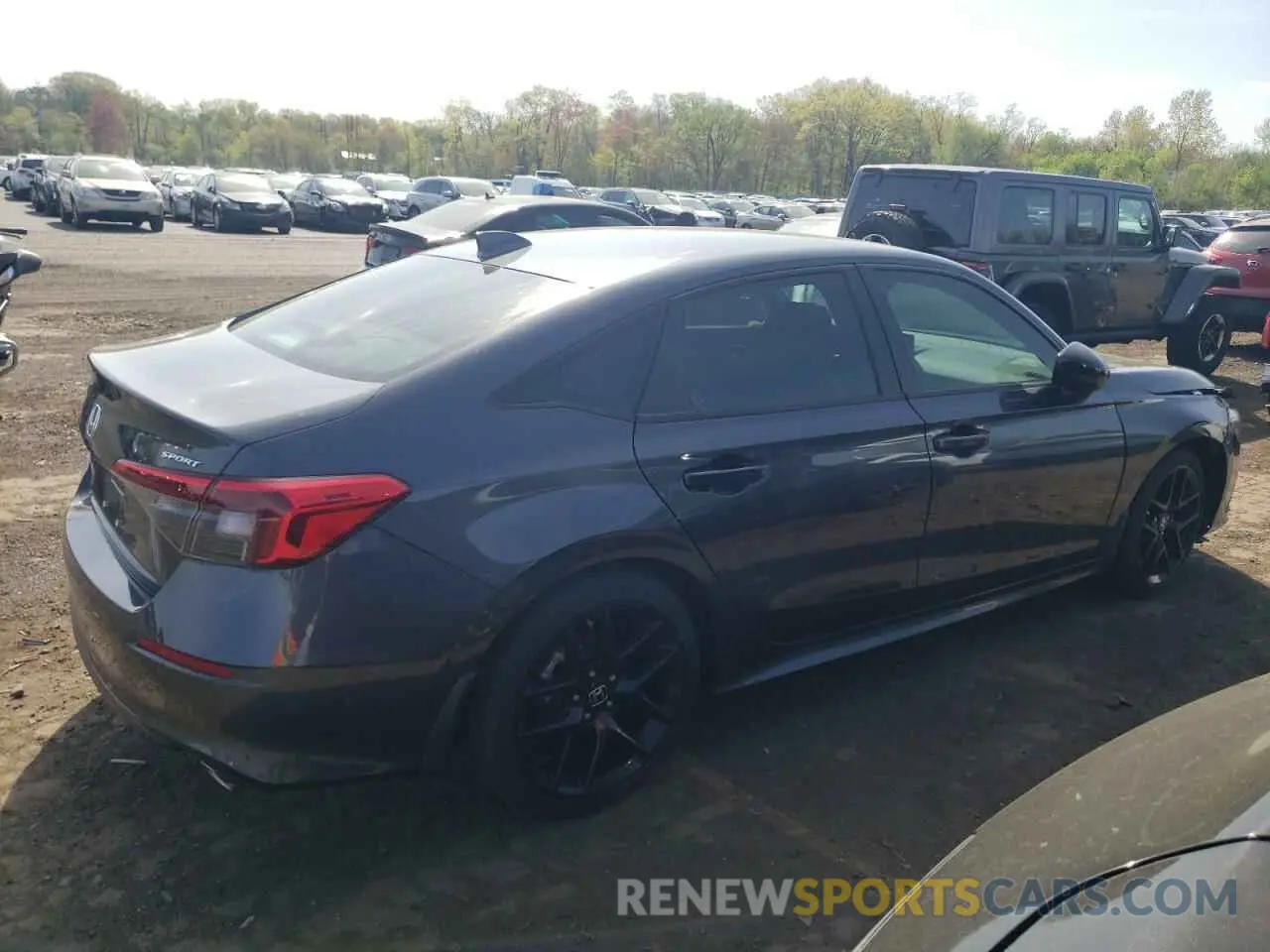 3 Photograph of a damaged car 2HGFE2F52RH523282 HONDA CIVIC 2024