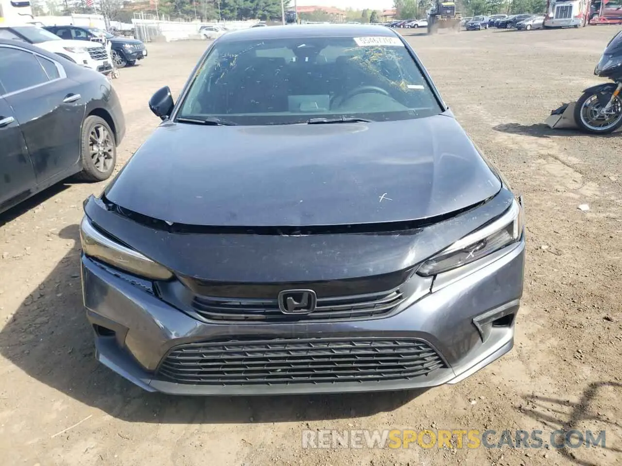 5 Photograph of a damaged car 2HGFE2F52RH523282 HONDA CIVIC 2024