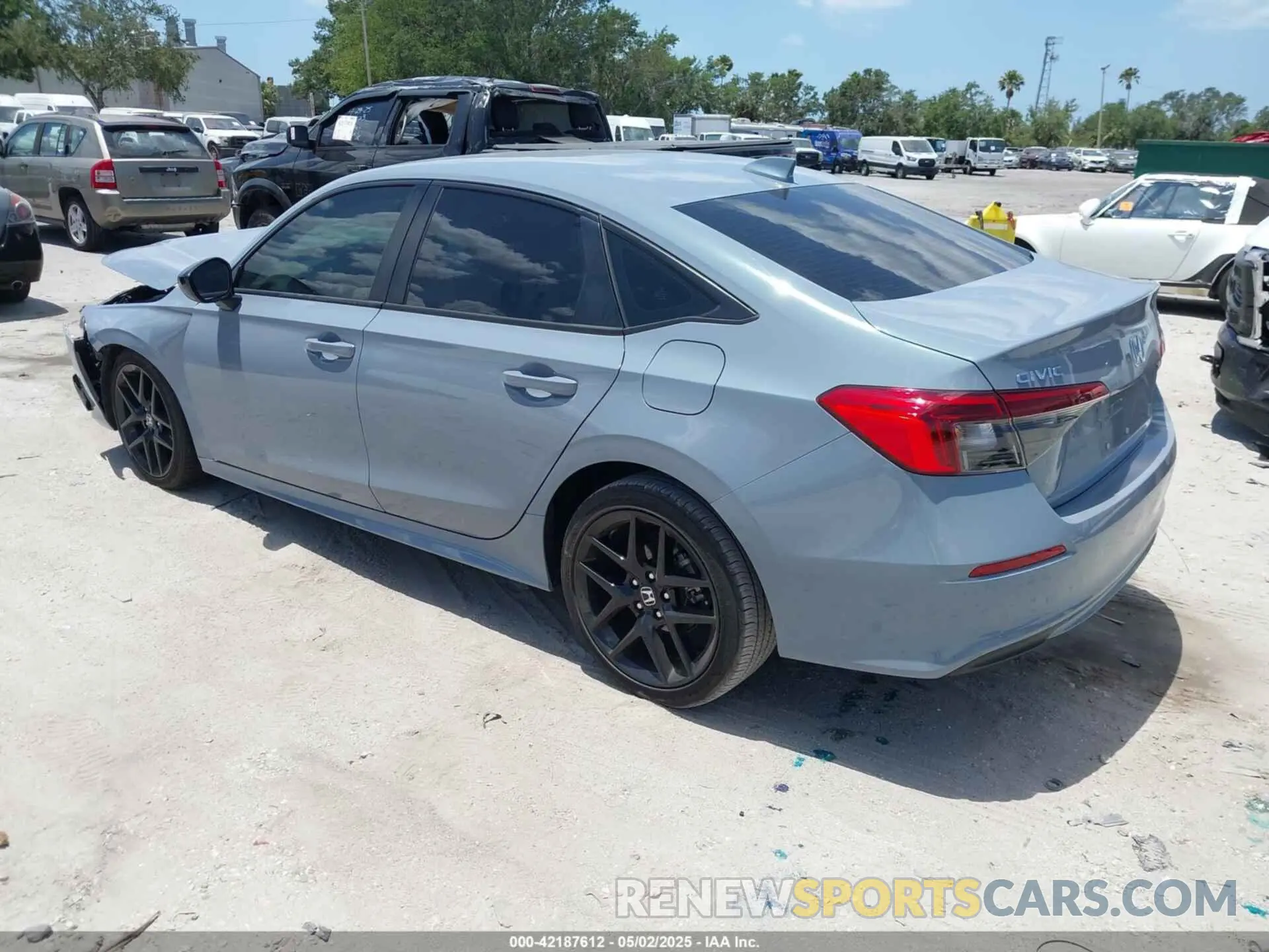 3 Photograph of a damaged car 2HGFE2F52RH538087 HONDA CIVIC 2024