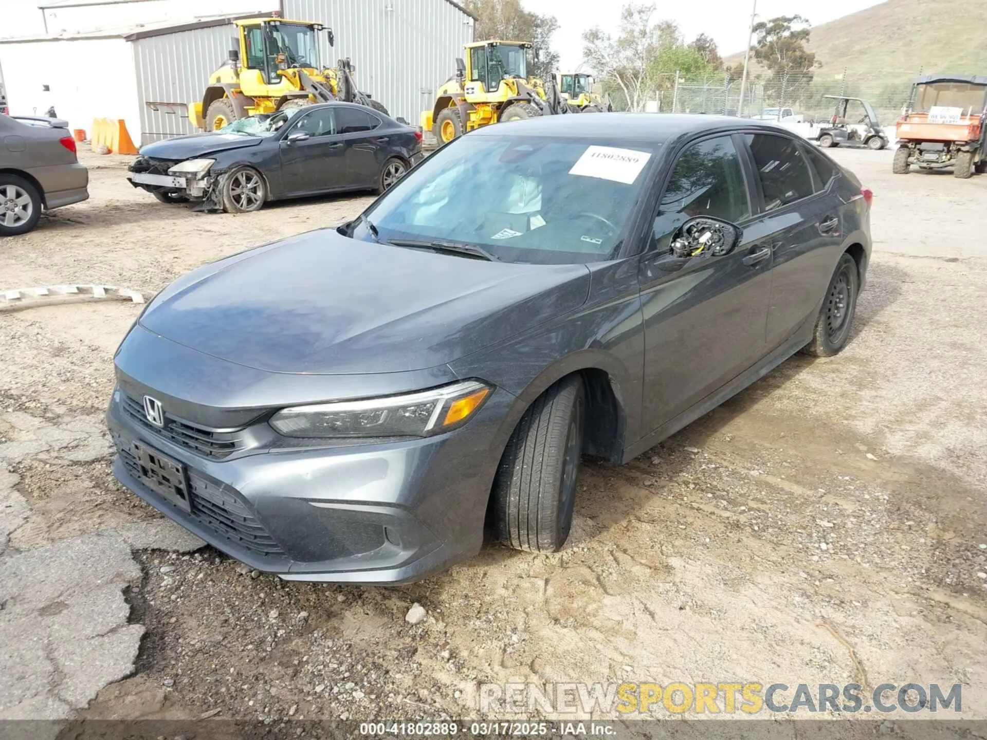 2 Photograph of a damaged car 2HGFE2F52RH558663 HONDA CIVIC 2024