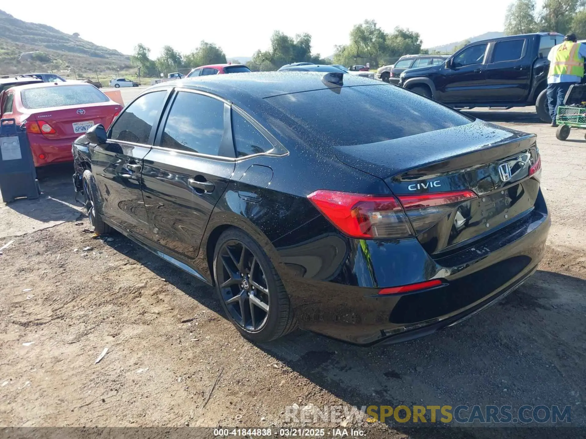 3 Photograph of a damaged car 2HGFE2F52RH572255 HONDA CIVIC 2024