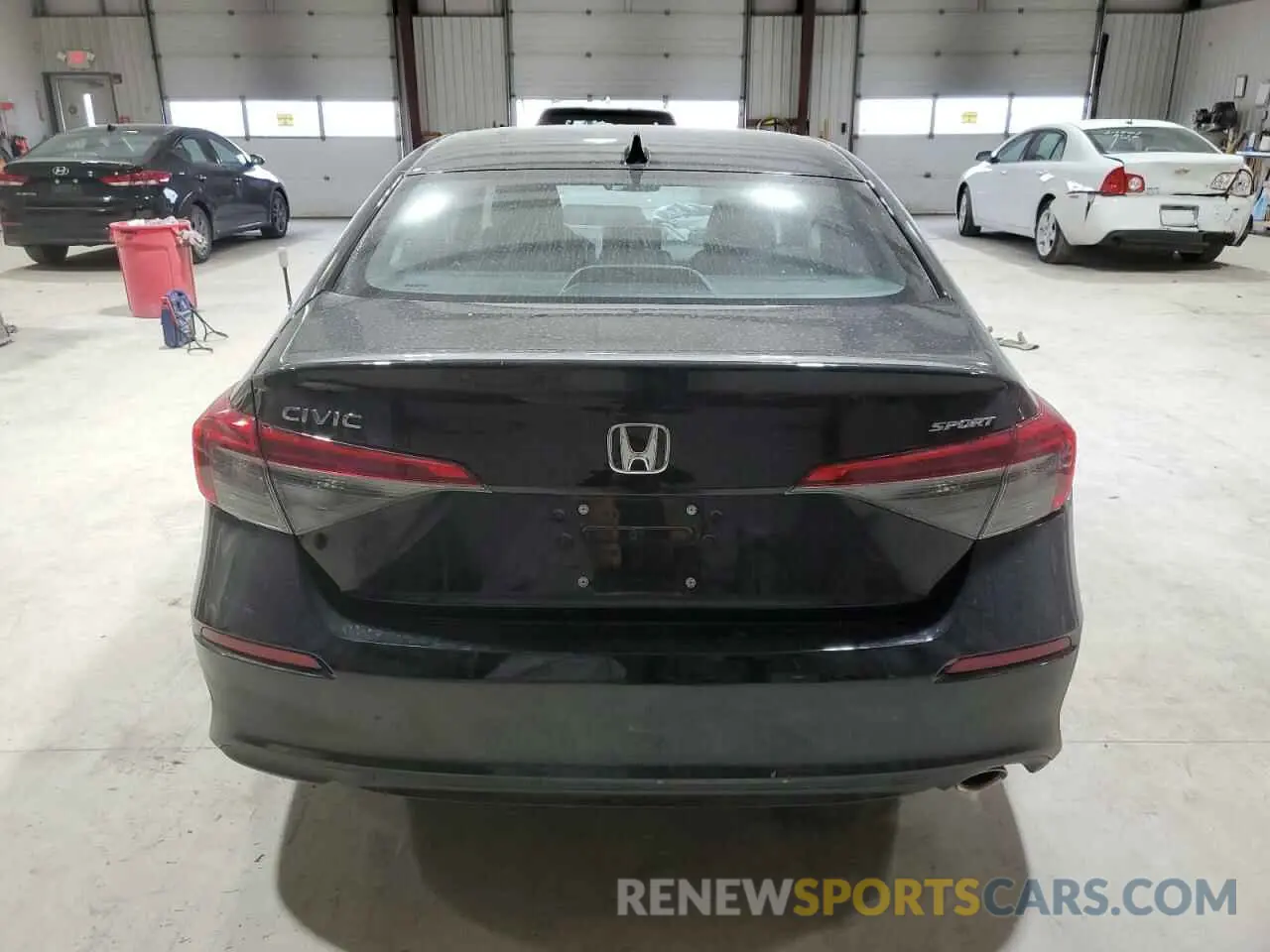 6 Photograph of a damaged car 2HGFE2F52RH592537 HONDA CIVIC 2024