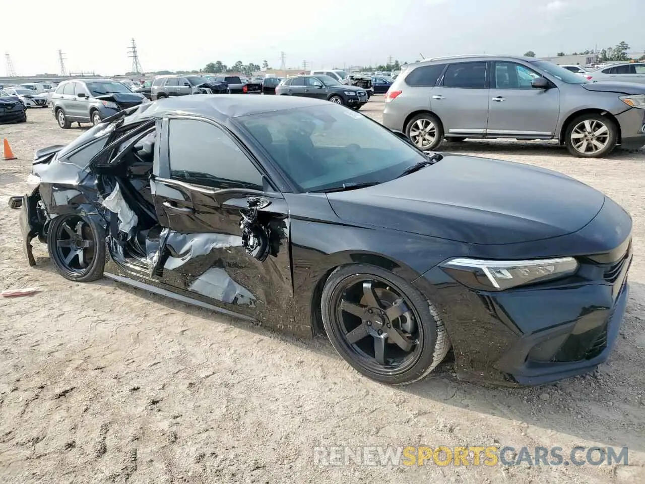 4 Photograph of a damaged car 2HGFE2F53RH507334 HONDA CIVIC 2024