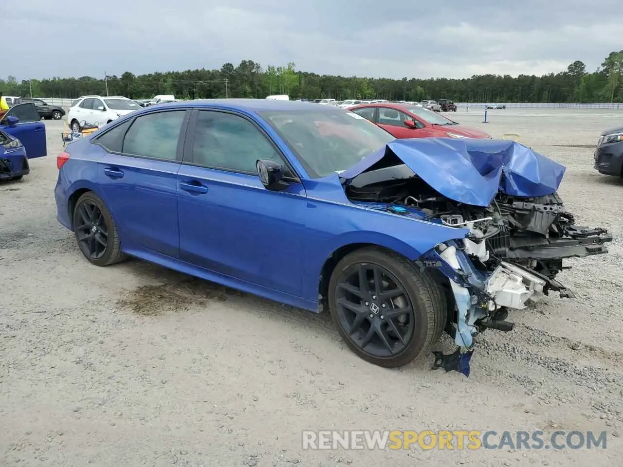 4 Photograph of a damaged car 2HGFE2F53RH525011 HONDA CIVIC 2024