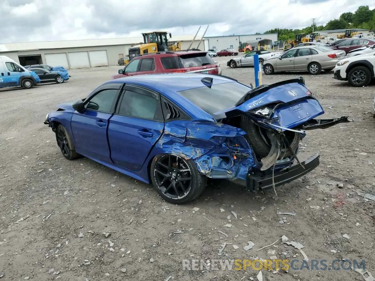 2 Photograph of a damaged car 2HGFE2F53RH542570 HONDA CIVIC 2024