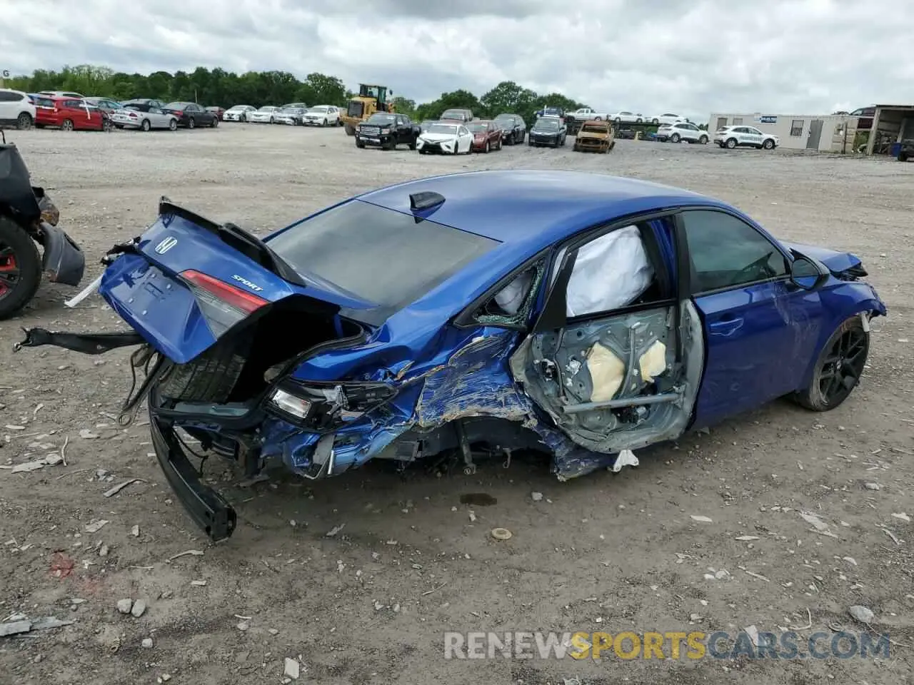 3 Photograph of a damaged car 2HGFE2F53RH542570 HONDA CIVIC 2024