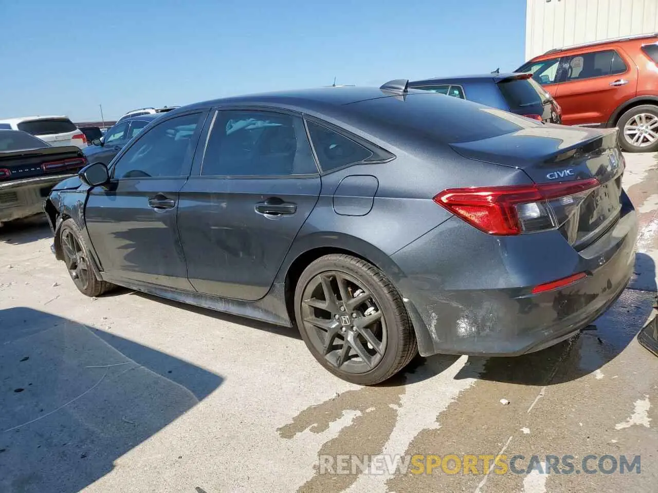 2 Photograph of a damaged car 2HGFE2F53RH548529 HONDA CIVIC 2024