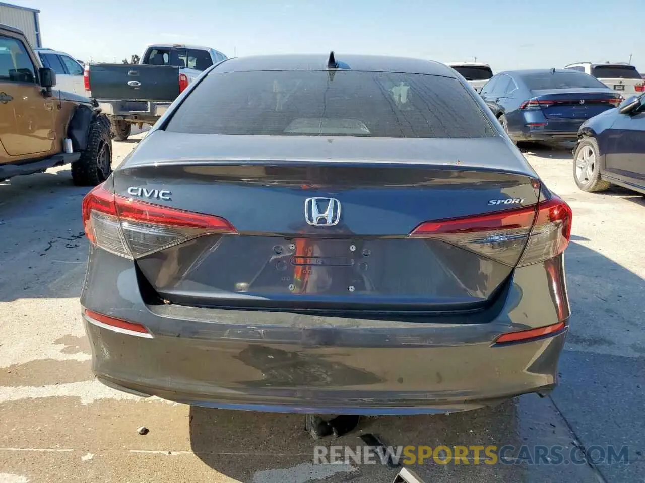 6 Photograph of a damaged car 2HGFE2F53RH548529 HONDA CIVIC 2024