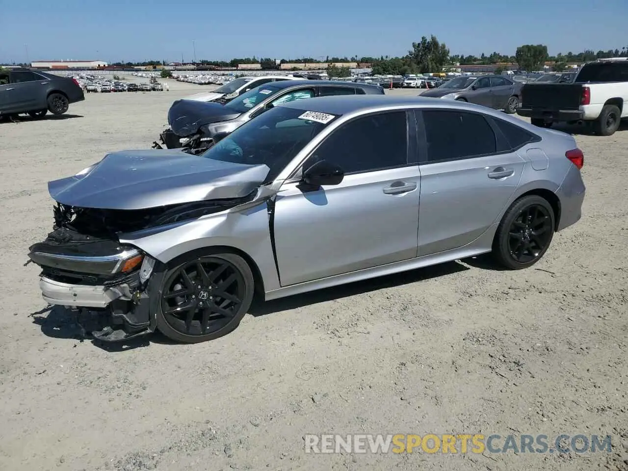 1 Photograph of a damaged car 2HGFE2F53RH552001 HONDA CIVIC 2024