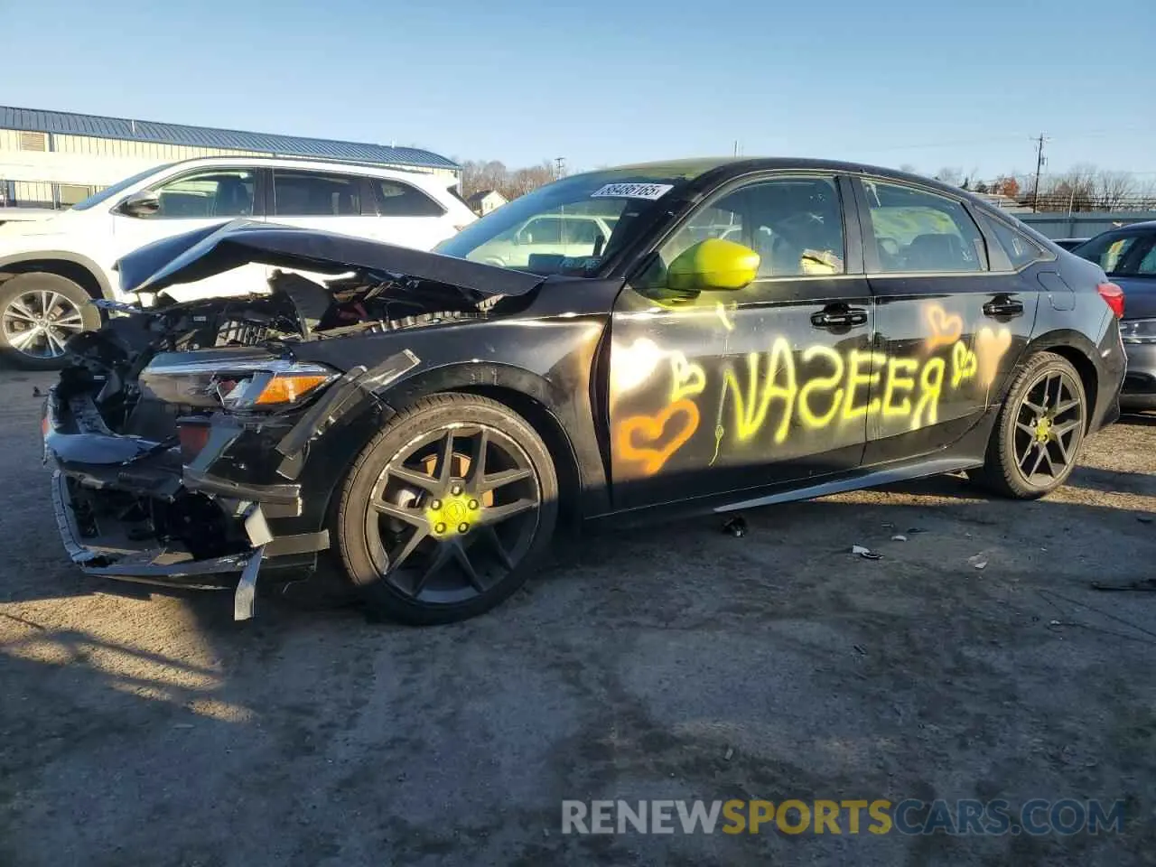 1 Photograph of a damaged car 2HGFE2F53RH564679 HONDA CIVIC 2024