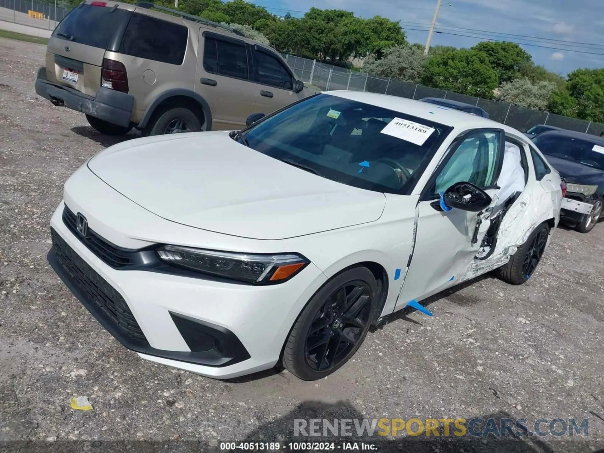 2 Photograph of a damaged car 2HGFE2F53RH567369 HONDA CIVIC 2024