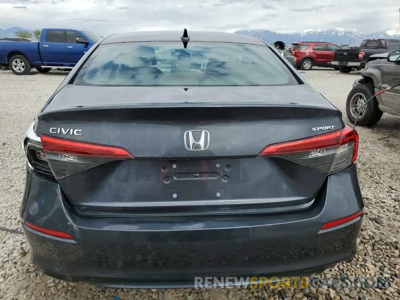 6 Photograph of a damaged car 2HGFE2F53RH592613 HONDA CIVIC 2024