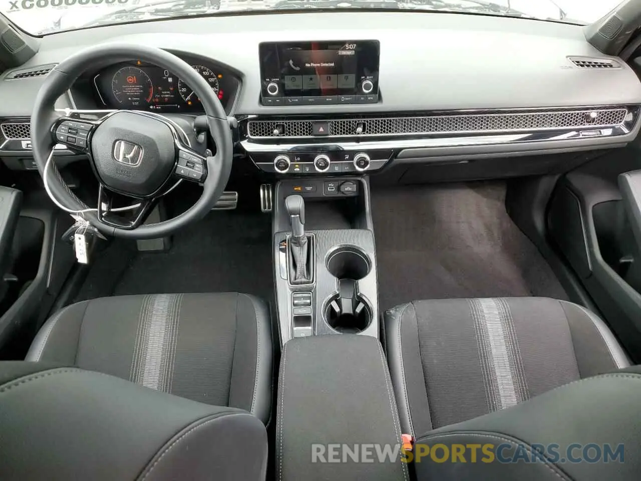 8 Photograph of a damaged car 2HGFE2F53RH592613 HONDA CIVIC 2024