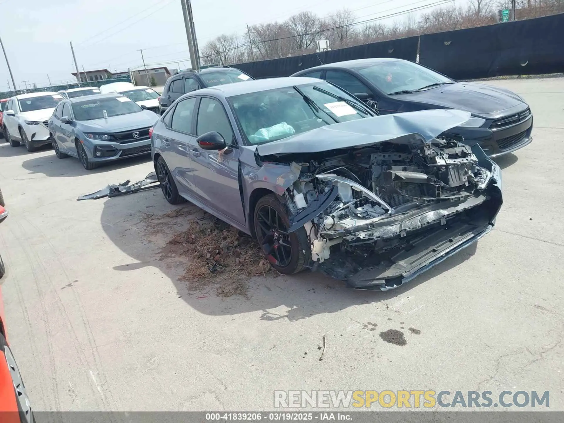 1 Photograph of a damaged car 2HGFE2F54RH502871 HONDA CIVIC 2024
