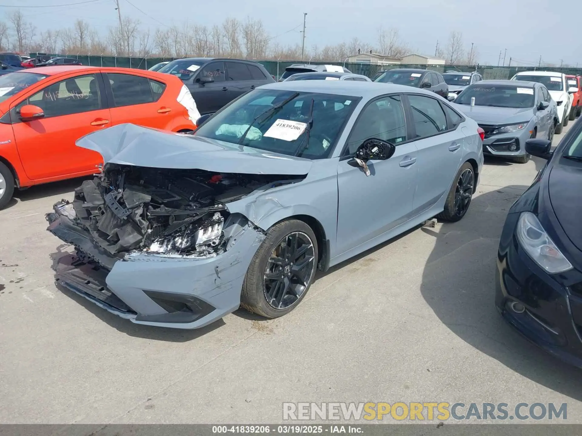 2 Photograph of a damaged car 2HGFE2F54RH502871 HONDA CIVIC 2024