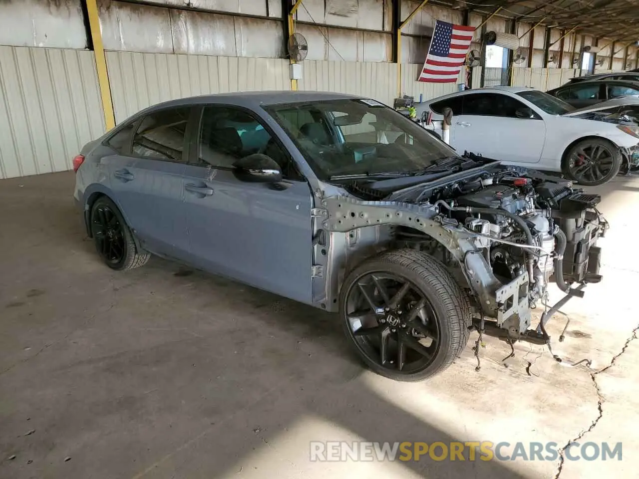 4 Фотография поврежденного автомобиля 2HGFE2F54RH512767 HONDA CIVIC 2024