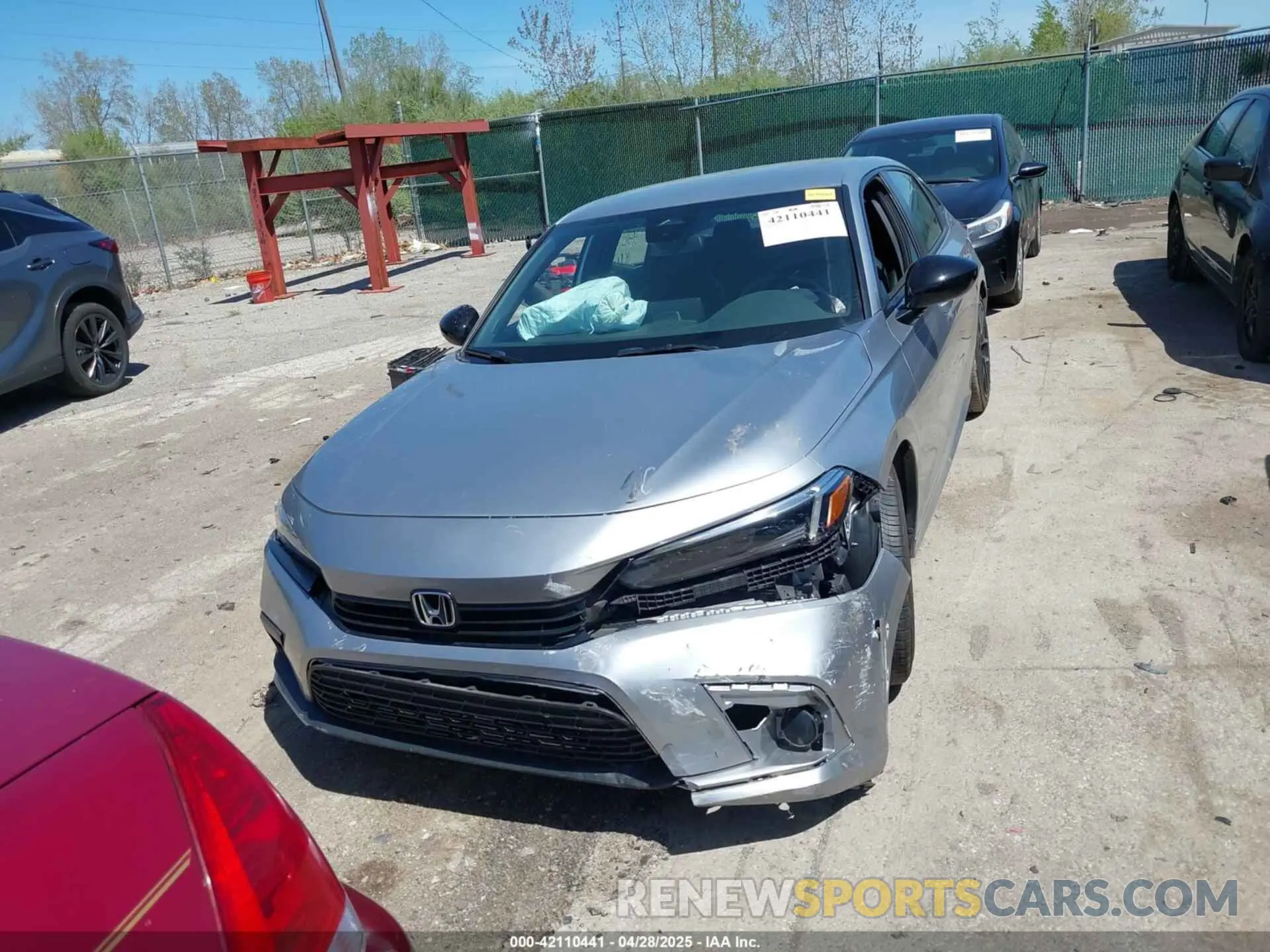 11 Photograph of a damaged car 2HGFE2F54RH516432 HONDA CIVIC 2024