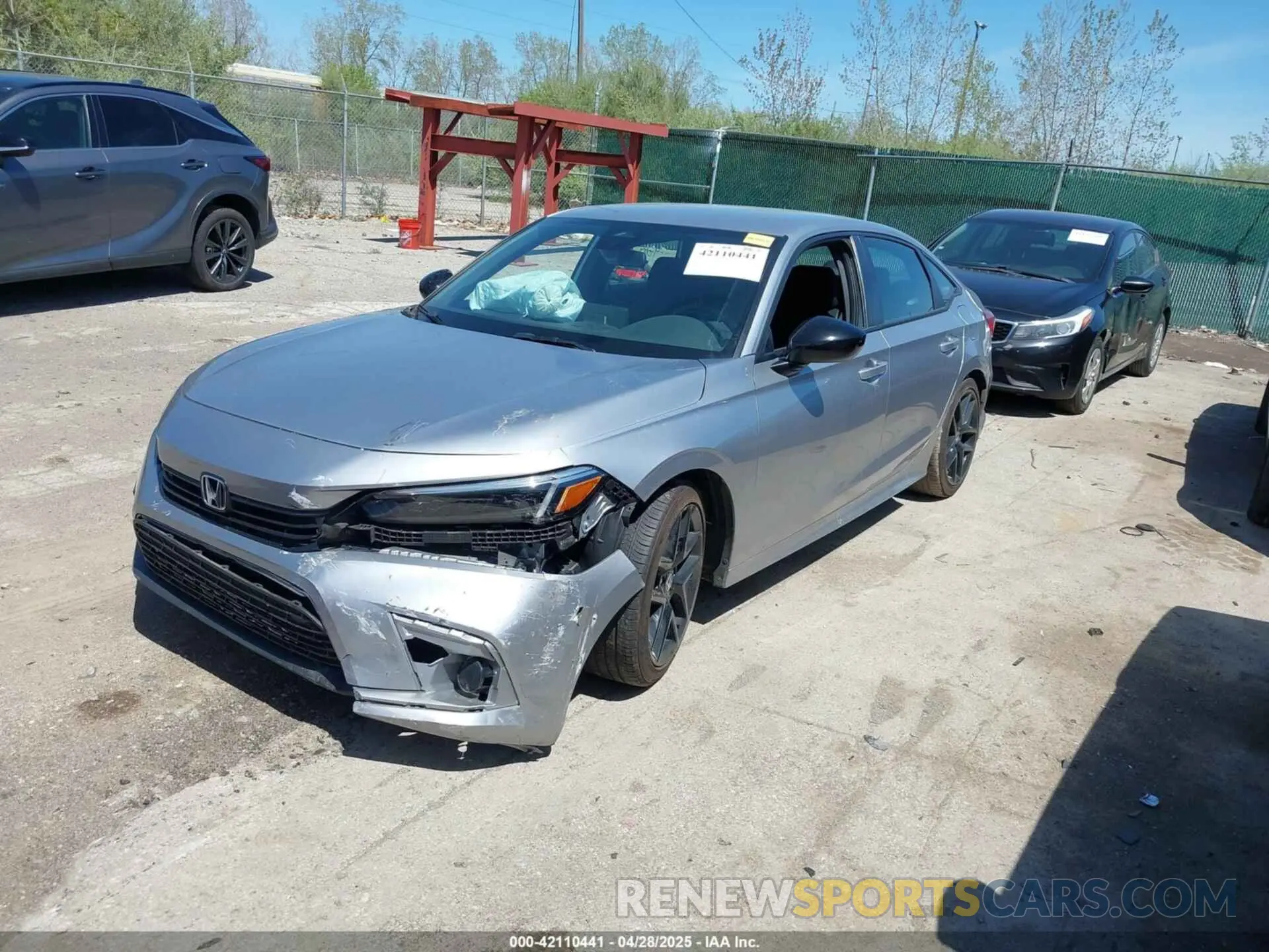 2 Photograph of a damaged car 2HGFE2F54RH516432 HONDA CIVIC 2024