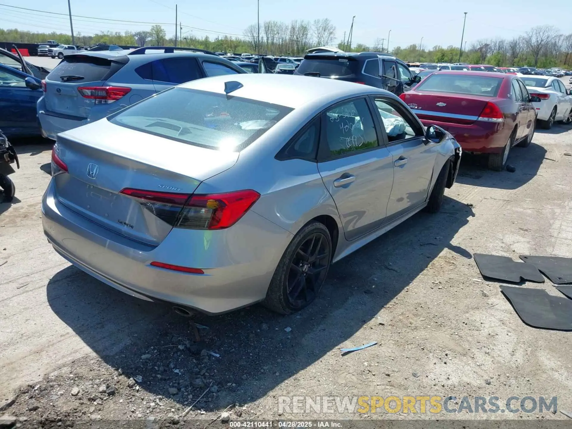 4 Photograph of a damaged car 2HGFE2F54RH516432 HONDA CIVIC 2024