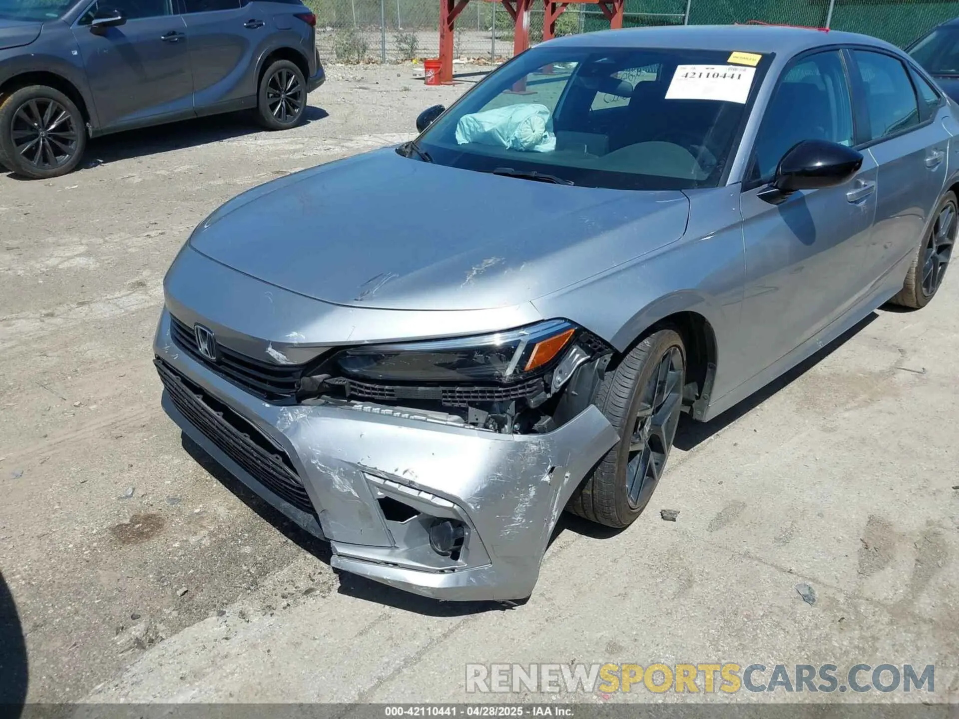 6 Photograph of a damaged car 2HGFE2F54RH516432 HONDA CIVIC 2024