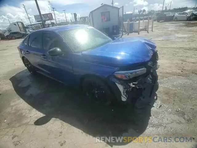 10 Photograph of a damaged car 2HGFE2F54RH518715 HONDA CIVIC 2024