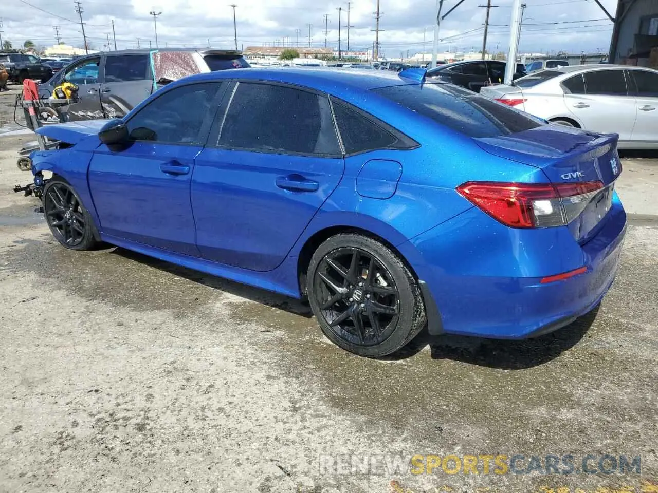 2 Photograph of a damaged car 2HGFE2F54RH518715 HONDA CIVIC 2024