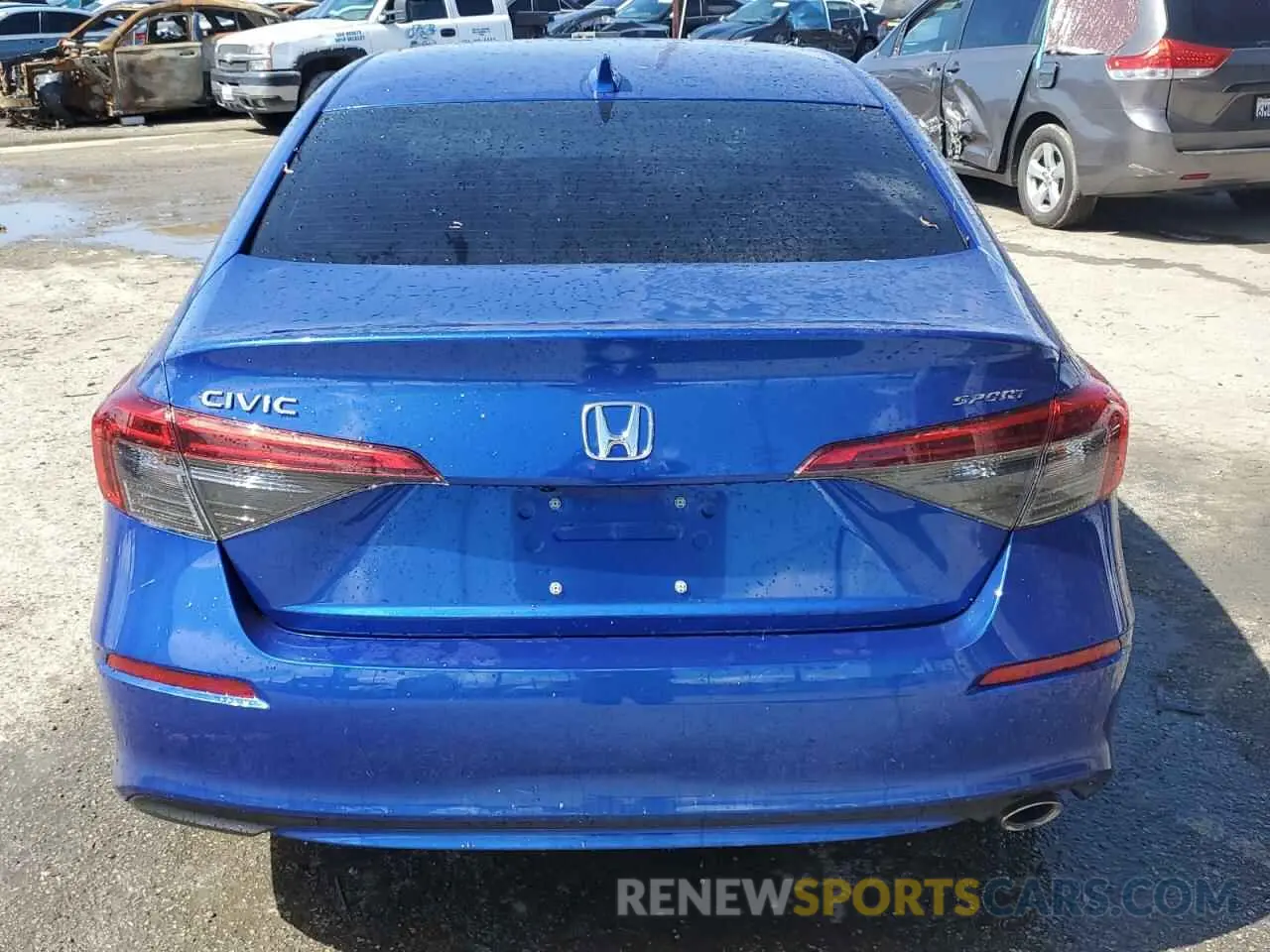 6 Photograph of a damaged car 2HGFE2F54RH518715 HONDA CIVIC 2024