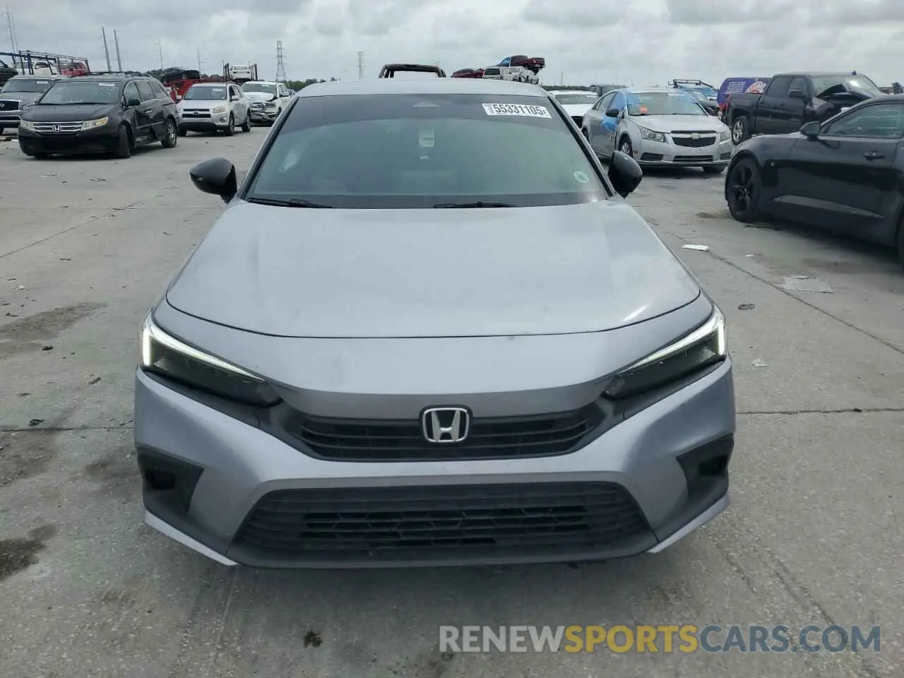 5 Photograph of a damaged car 2HGFE2F54RH543646 HONDA CIVIC 2024
