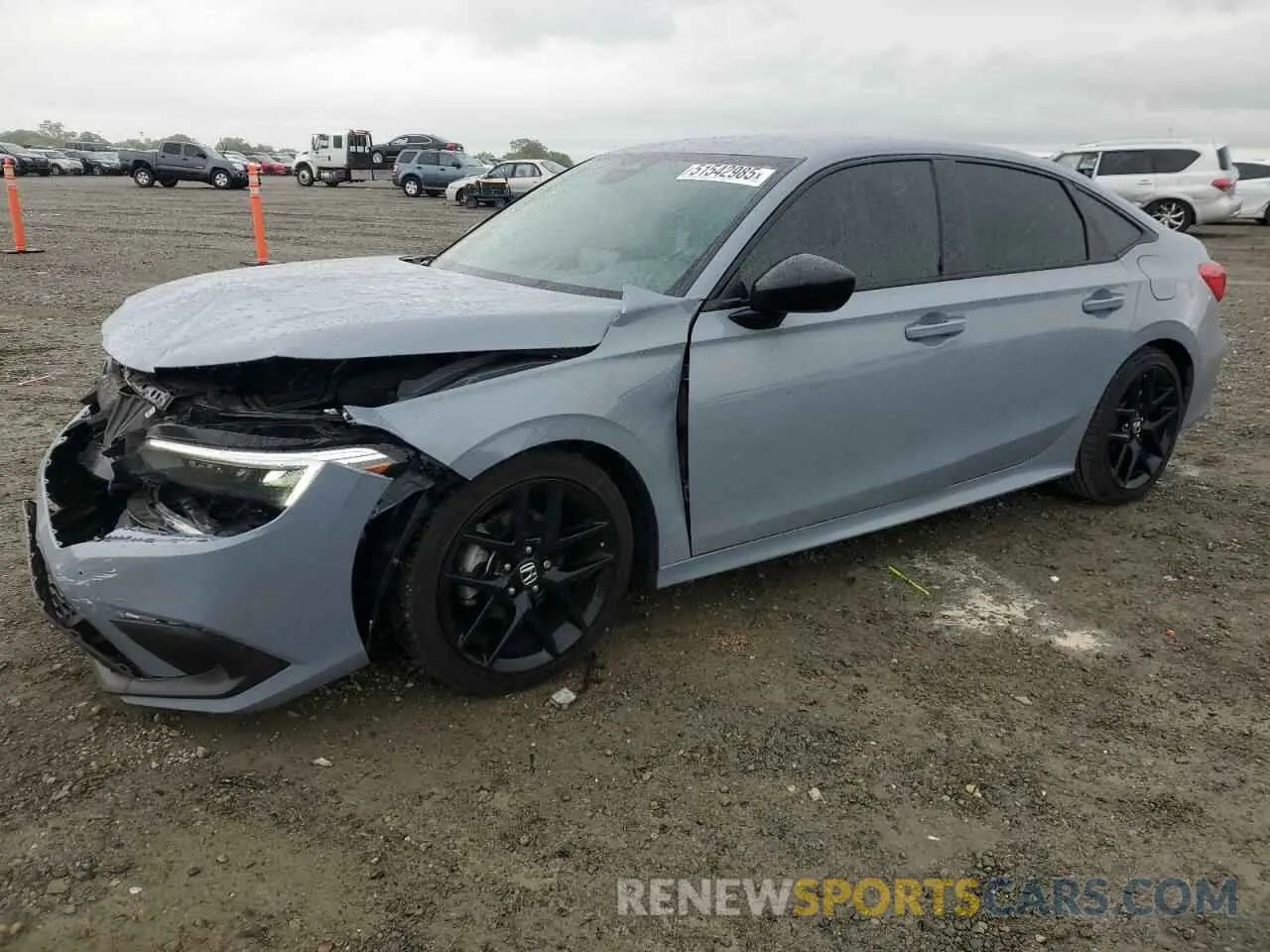 1 Photograph of a damaged car 2HGFE2F54RH545610 HONDA CIVIC 2024