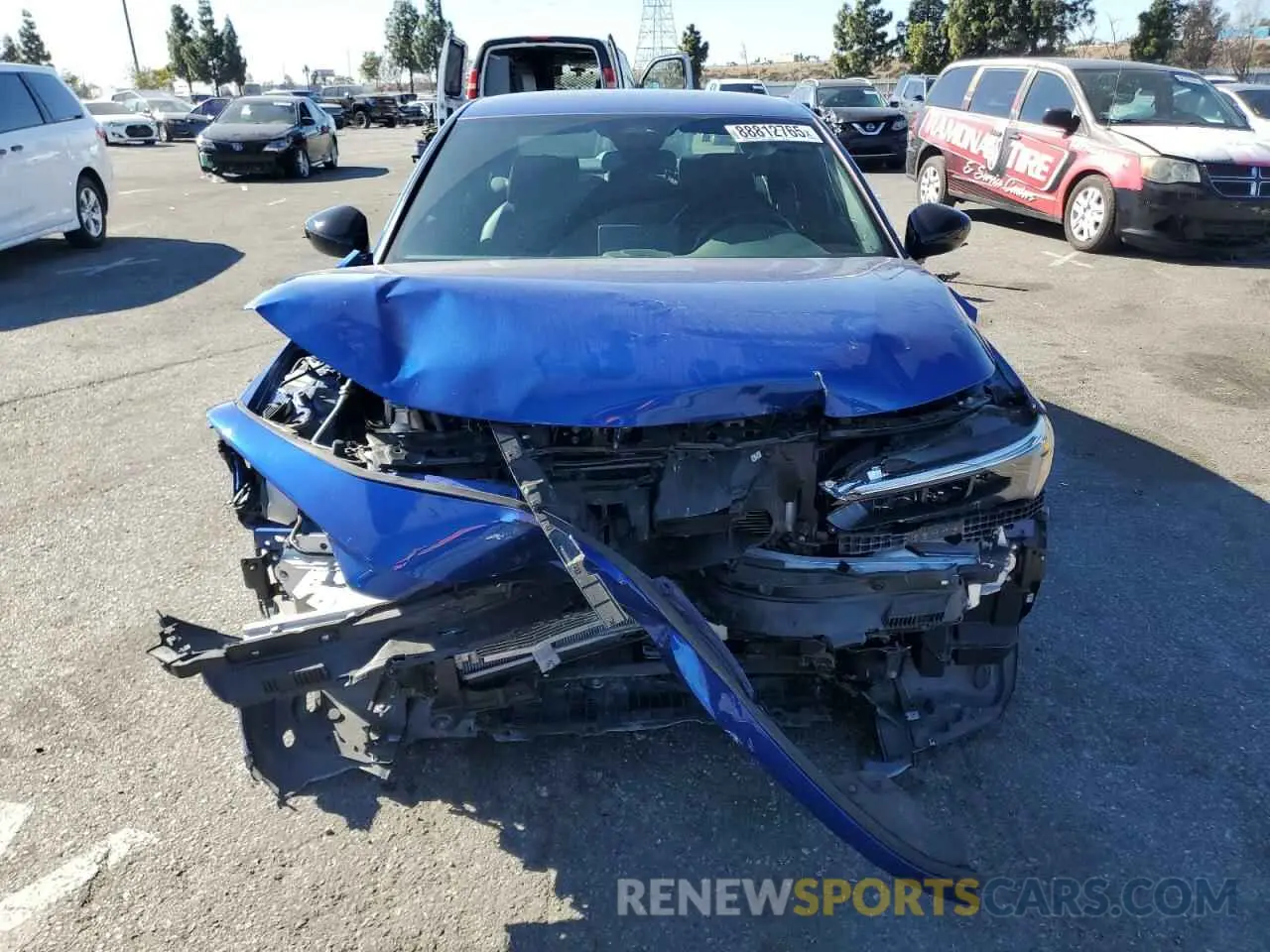 5 Photograph of a damaged car 2HGFE2F54RH547017 HONDA CIVIC 2024