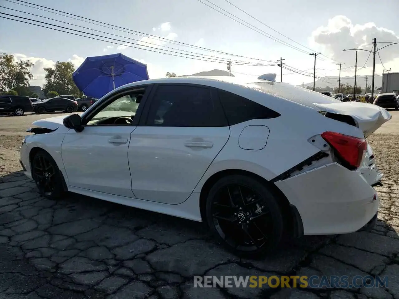 2 Photograph of a damaged car 2HGFE2F54RH547342 HONDA CIVIC 2024