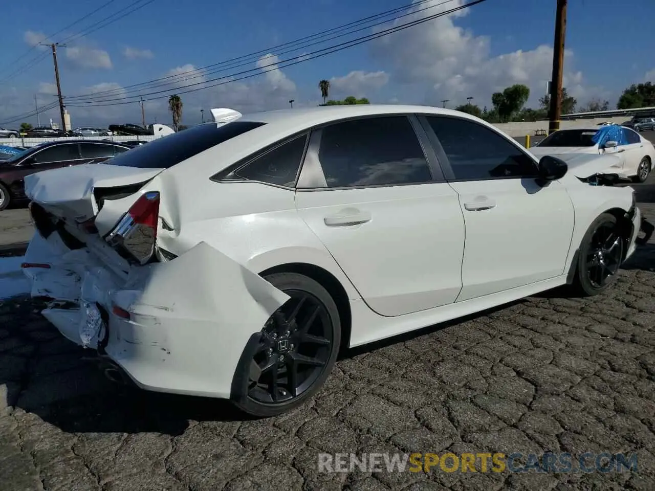 3 Photograph of a damaged car 2HGFE2F54RH547342 HONDA CIVIC 2024