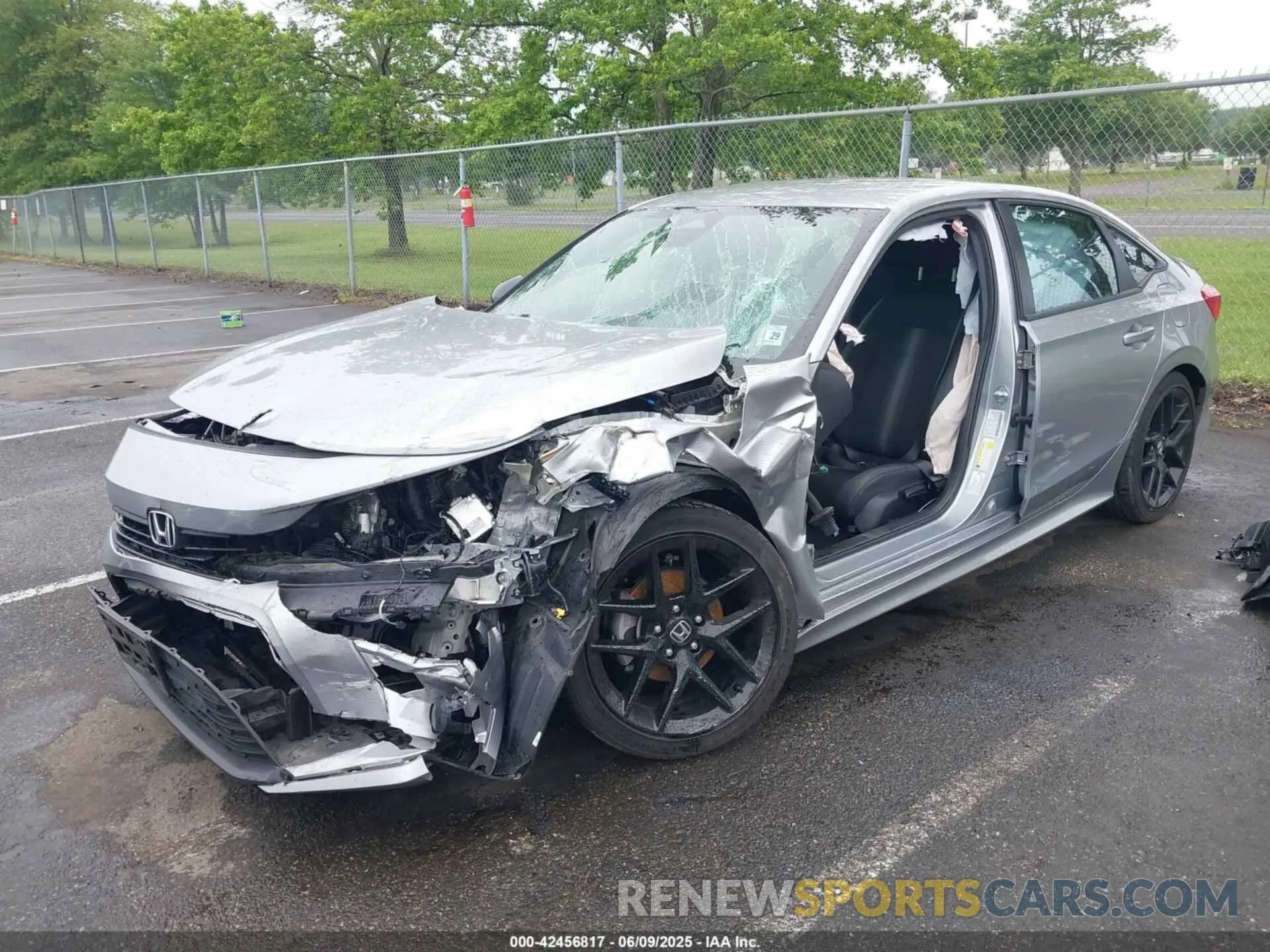 2 Photograph of a damaged car 2HGFE2F54RH566120 HONDA CIVIC 2024