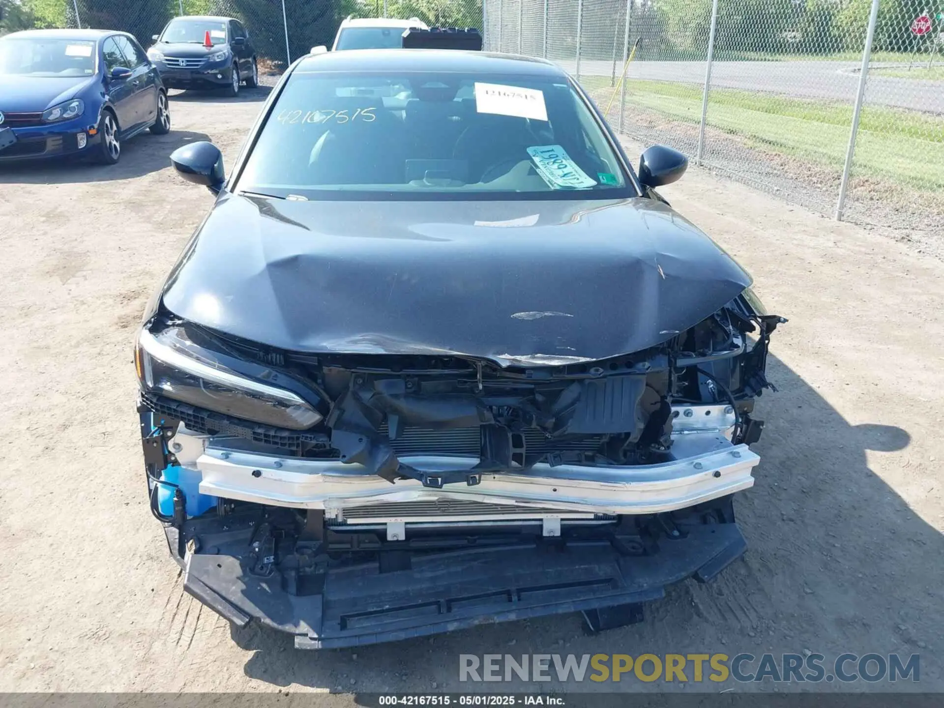 12 Photograph of a damaged car 2HGFE2F54RH575030 HONDA CIVIC 2024