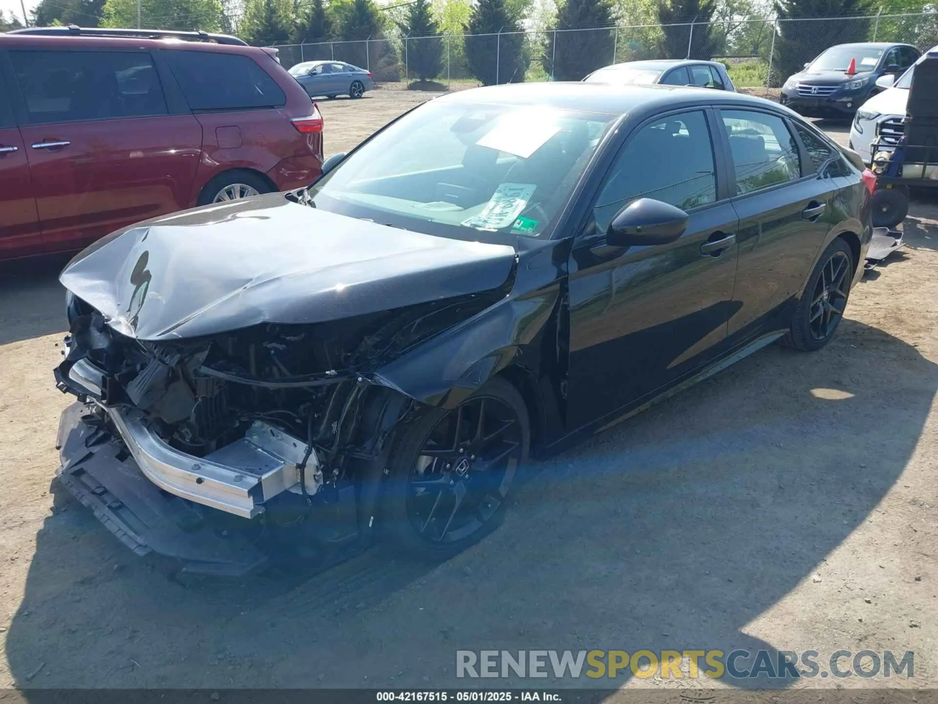2 Photograph of a damaged car 2HGFE2F54RH575030 HONDA CIVIC 2024