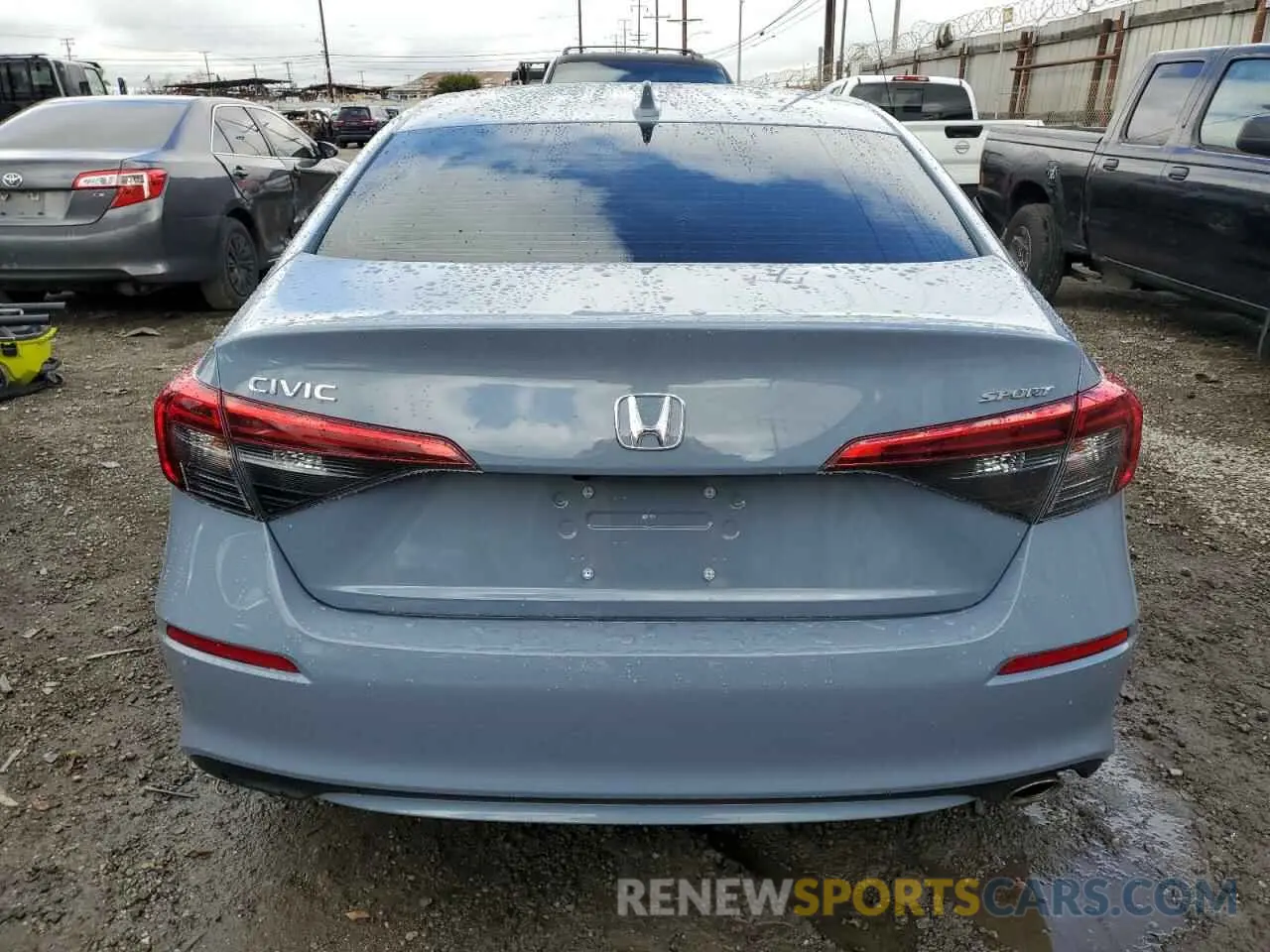 6 Фотография поврежденного автомобиля 2HGFE2F54RH583094 HONDA CIVIC 2024