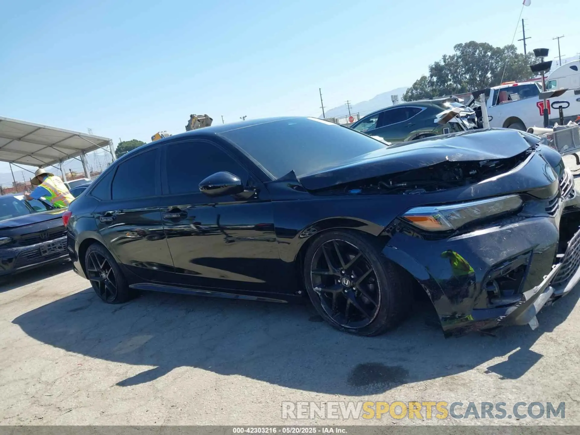 13 Photograph of a damaged car 2HGFE2F54RH584861 HONDA CIVIC 2024