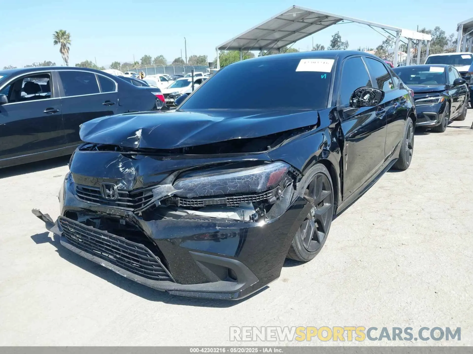 2 Photograph of a damaged car 2HGFE2F54RH584861 HONDA CIVIC 2024