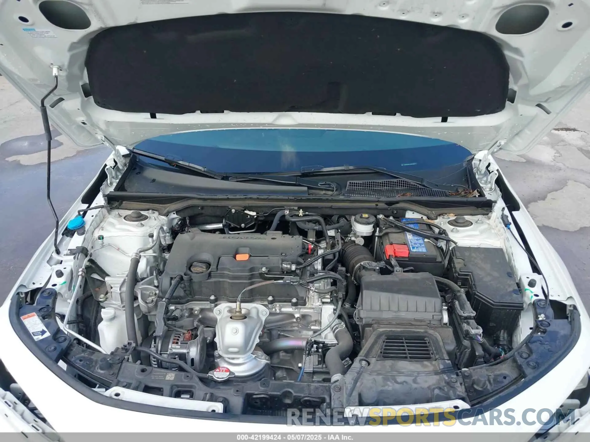 10 Photograph of a damaged car 2HGFE2F54RH588022 HONDA CIVIC 2024