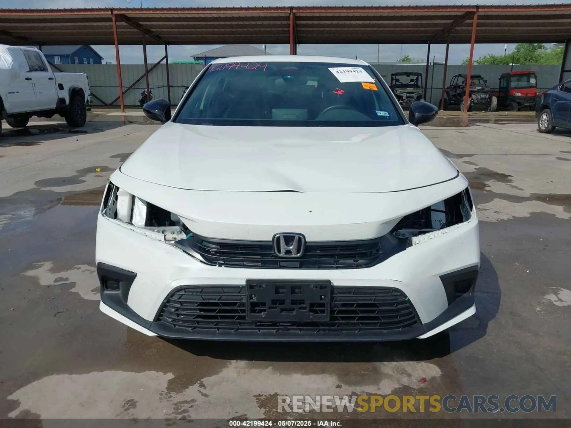 13 Photograph of a damaged car 2HGFE2F54RH588022 HONDA CIVIC 2024